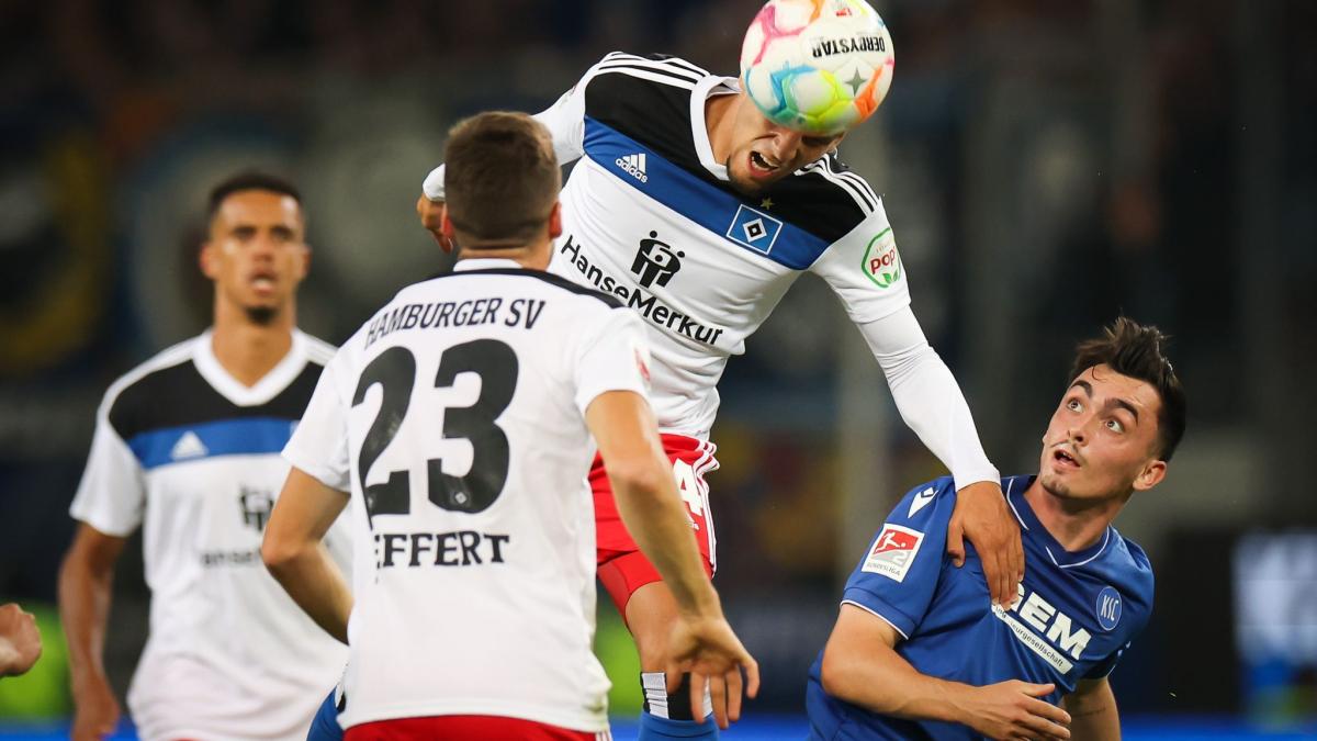 #2. Liga: Hamburger SV feiert Heimsieg gegen den Karlsruher SC