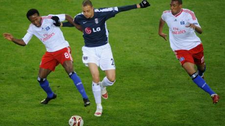 Bald wie in alten Zeiten? Jérôme Boateng (r.) will eine Rückkehr ins HSV-Trikot nicht ausschließen.