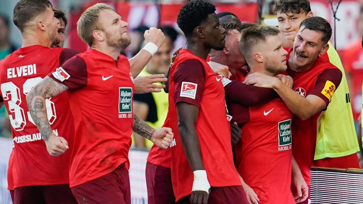 #2. Liga: Erster Saisonsieg für Kaiserslautern
