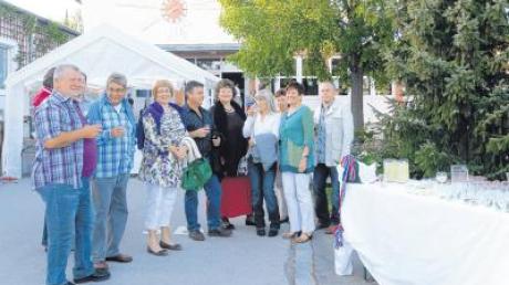 Viele zufriedene Gesichter gab es beim Frühlingsfest des Pöttmeser Partnerschaftskomitees. 