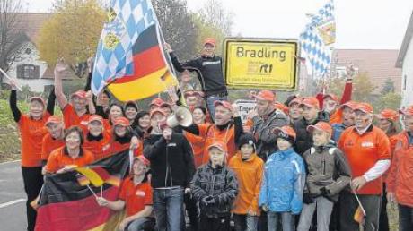 Die Gemeinde Obergriesbach hat einen neuen Ortsteil. Bradling die Heimat des Weltmeisters. 