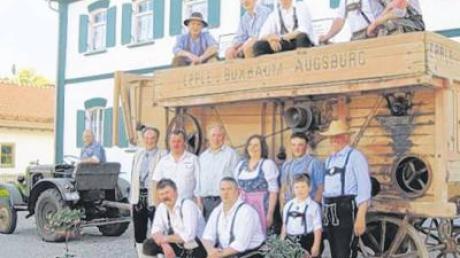 Der alte Dreschwagen ist nur eine Attraktion beim 40. Jubiläum des Motzenhofener Bürgervereines am 15. und 16. September. 