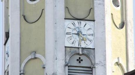 Den Auftrag für die Renovierung der Kirchturmuhr hat der Marktgemeinderat Kühbach jetzt vergeben. 