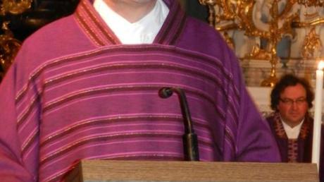 Caritasdirektor Andreas Magg hielt die zweite Fastenpredigt der Reihe in der Wallfahrtskirche St. Leonhard in Inchenhofen. 