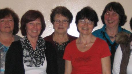 Das neu gewählte Führungsteam beim Frauenbund Unterbernbach: (von links) Resi Harlander, Cilly Glas, Maria Drittenpreis, Maria Wagner, Gerda Hofberger und Andrea Ott. 