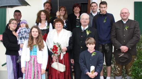 Maria und Michael Wenger aus Unterschönbach feierten vor Kurzem goldene Hochzeit. 
