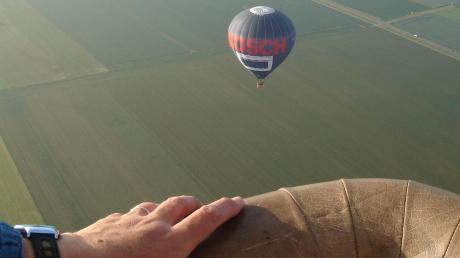 Ausblicke wie diese sind es, die den Ballonfahrer Horst Reisch an seinem Hobby faszinieren. 
