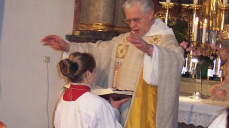 Pater Dominikus Kirchmaier ist in diesen Tagen in den Ruhestand verabschiedet worden.  
