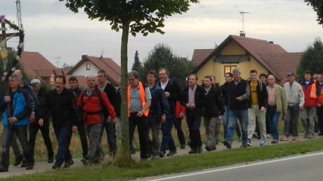 Die 175. Wallfahrt nach Scheyern unternahm die Pfarrgemeinde Inchenhofen mit rund 100 Teilnehmern. 
