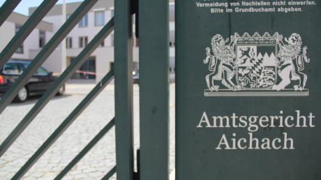 Das Amtsgericht in Aichach (Kreis Aichach-Friedberg).
