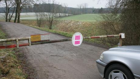Der Weg ist versperrt. Wer Bauschutt in Pfaffenzell anliefern möchte, der steht seit Jahresbeginn vor einer verschlossenen Schranke. 
