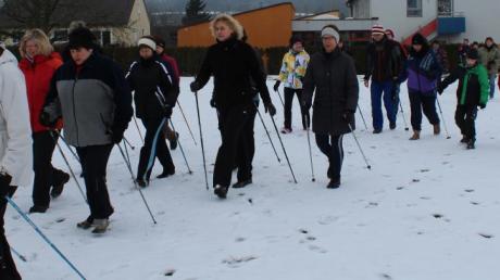 Im vergangenen Jahr nahmen rund 40 Teilnehmer am Pfalzgrafenlauf teil. Der nächste Termin ist am Samstag, 14. Februar. 
