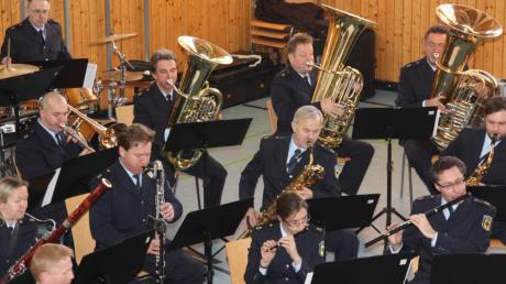 Der Auftritt des Polizeiorchesters München war für die Schiltberger Schule eine Sensation. 
