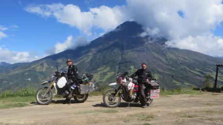 Eine Motorrad Reise durch Südamerika machte Franz Grieser aus Landmannsdorf (Gemeinde Adelzhausen. Gemeinsam mit Ralf Ulber (Aichach-Klingen). Die beiden Reisegefährten legten in sieben Wochen in sechs Ländern 13 000 Kilometer zurück. 
