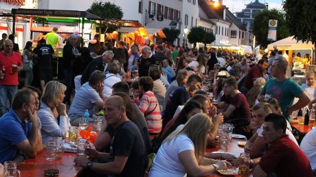 Voll besetzt waren die Reihen beim letzten Marktfest, das Inchenhofen 2018 feierte.