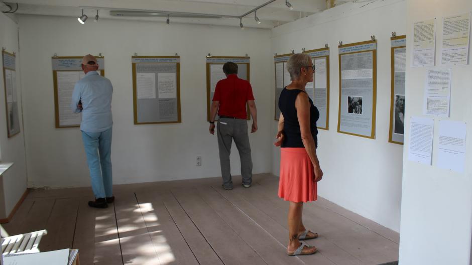 Noch bis Sonntag, 10. Juli, ist idie Ausstellung zu Brechts Landhaus in Utting zu sehen.  