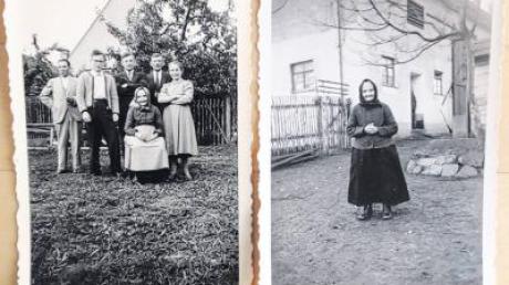 Diese Bilder zeigen die Familie Matzka, die als Heimatvertriebene auf dem Liepert-Hof in Ehingen zehn Jahre lang lebte.