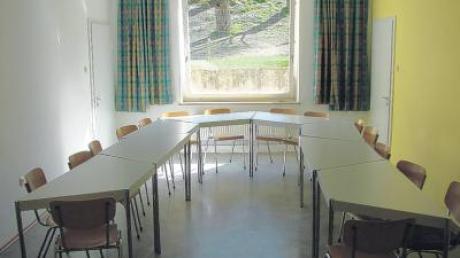 In diesem Raum können die Schulkinder ab kommenden Herbst ihre Hausaufgaben machen. Ansonsten wird er für Sprachkurse der vhs genutzt.