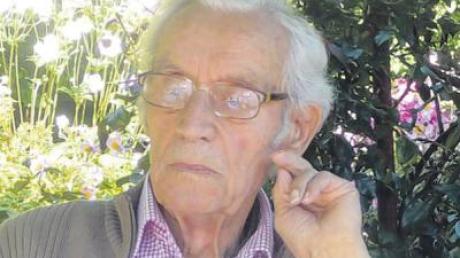 Johann Drohner ist mit 95 Jahren der älteste männliche Einwohner der Gemeinde Ehingen. 