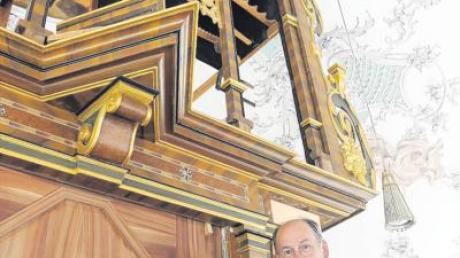 Als Vorsitzender des Orgelfördervereins weiß Richard Kraus, wie aufwendig die Renovierung der historischen Orgel ist. 