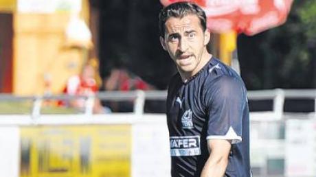Xhelal Miroci gibt künftig als Spielertrainer beim TSV Ustersbach die Kommandos. 