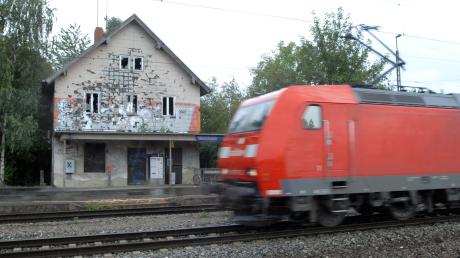 Der Bahnhof in Gersthofen: Stellwerkschäden in Gersthofen und Gablingen waren der Grund für Zugverspätungen am Dienstagmorgen.