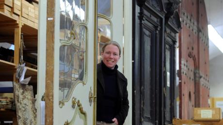 Begeistert ist die 39-jährige Bauingenieurin und Denkmalpflegerin Julia Ludwar vom bayerischen Bauarchiv (unser Bild) in Thierhauten, dessen Chefin sie nun ist.