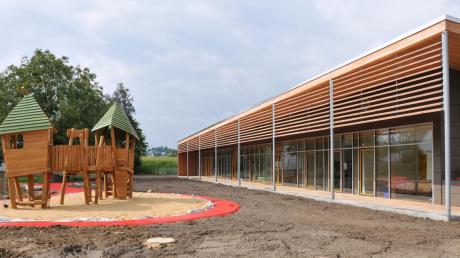 Bei der Bürgerversammlung in Gablingen listete Bürgermeister Karl Hörmann den Neubau der Kindertagesstätte als eines der wichtigsten Projekte auf, mit denen die Gemeinde in die Zukunft geht. Im Bild die Kindertagesstätte St. Martin. 