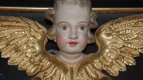Engel am Hochalter in der Pfarrkirche Thierhaupten. 

