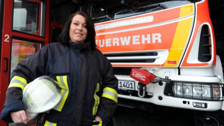 Sie ist die Chefin von 450 Mitgliedern der Meitinger Feuerwehr: Vereinsvorsitzende Julia Zärle. Eine Frau als Feuerwehrchef – das ist bislang die Ausnahme. Das soll sich aber ändern. 
