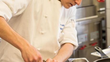 „Ich habe mich schon sehr früh für den Beruf des Kochs interessiert.“, sagt  Marcel Flatscher.