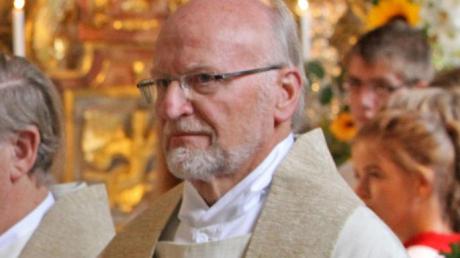 Prälat Peter C. Manz, Vorstandsvorsitzender der Hospitalstiftung Dinkelscherben. 
