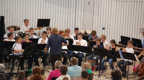 Die Big Band des Schmuttertal-Gymnasiums hat sich zu einem homogenen Klangkörper entwickelt. 