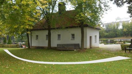 An dieser Stelle des Biberbacher Friedhofs soll der Urnenpfad entlangführen. 
