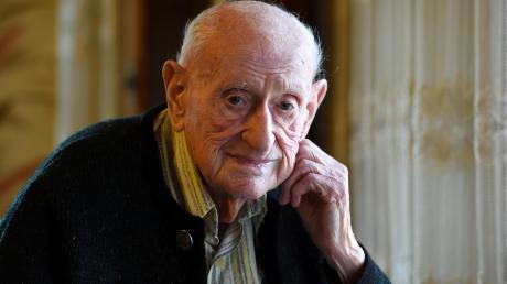 Karl Hausmann aus Welden feierte seinen 103. Geburtstag. 