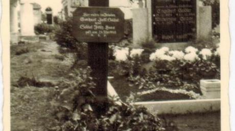 In der Grabstätte im St.-Georgs-Friedhof in Thierhaupten ruhten Friedrich Haas und Gerhard Zirkel. 