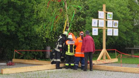 In Deuringen wird der Maibaum am Samstag, 30. April, aufgestellt.
