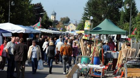 Auch in diesem Jahr ist in Diedorf nicht nur Herbstmarkt, gleichzeitig findet ein Autosalon statt. 