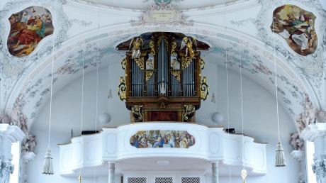 Die Orgel in der Gabelbacher Kirche St. Martin ist mehr als 400 Jahre alt. 