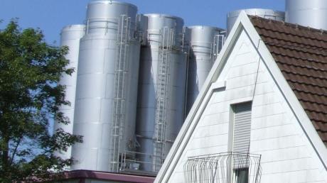 Die Firma Müller-Milch plant in Aretsried ein weiteres großes Logistikprojekt. 	
