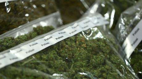 Bei einer Wohnungsdurchsuchung in Kadeltshofen hat die Polizei Marihuana, Cannabispflanzen mit Aufzuchtanlage,  Drogen-Utensilien und einen Schlagring sichergestellt.   