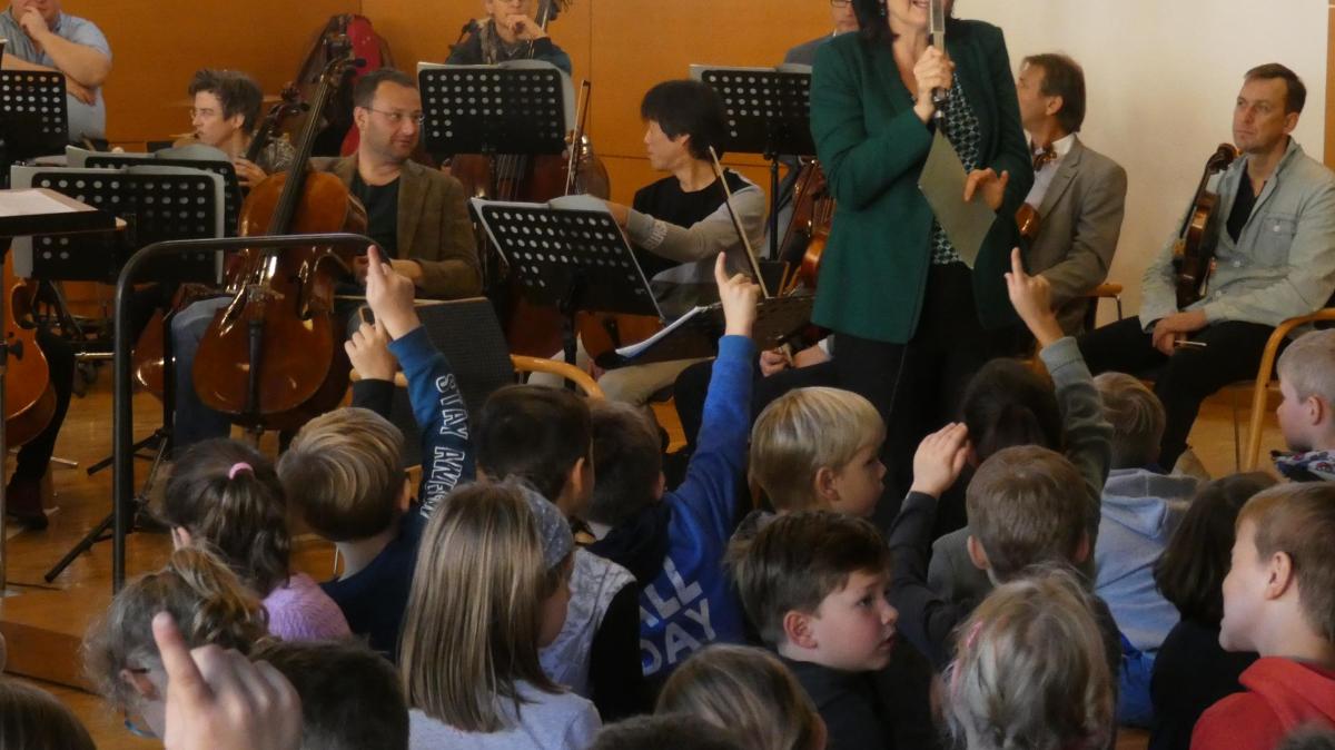 Großes Orchester in kleiner Schule - Augsburger Allgemeine