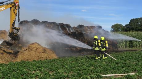 Immer wieder mussten die Feuerwehren in den vergangenen Monaten zur Brandbekämpfung im Raum Gessertshausen ausrücken. 