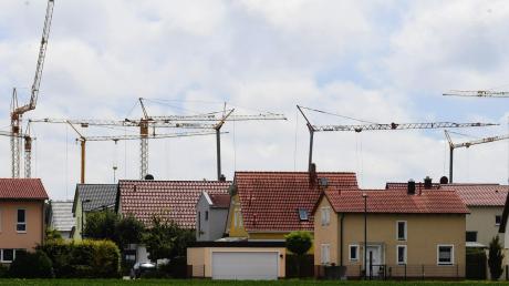 Private Bauvorhaben sorgten jetzt in Biberbach für Diskussionen. 