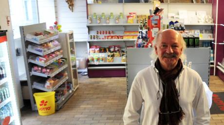 Dietmar Haberland lebte mehrere Jahre in Marbella. Jetzt hat er einen Kiosk im Georgsviertel übernommen. 