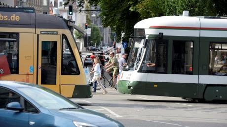 Es dauert noch, bis auf der geplanten Linie 5 in Augsburg Straßenbahnen fahren. 