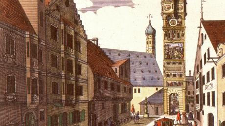 Am Ende der Heilig Kreuzer Gasse, der jetzigen Ludwigstraße, stand bis 1807 das Heilig Kreuzer Tor. Darin musste Götz von Berlichingen 15 Monate lang als Gefangener verbringen. 