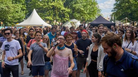 Wie geht es weiter mit dem Jugendfestival Modular? Im Regierungsbündnis hat sich die erste Partei festgelegt: Das Festival soll bis 2020 im Wittelsbacher Park sein.