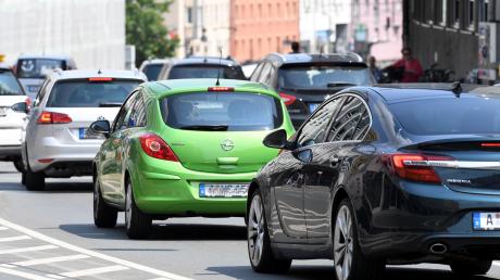 Wie soll die Zukunft im Autoverkehr für Augsburgs Innenstadt aussehen? 