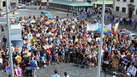 Am Freitag, 20. September, ist in Augsburg eine große Protestaktion der Bewegung "Fridays for Future" geplant. Los geht es um 11 Uhr auf dem Rathausplatz.